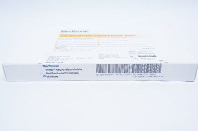 Medtronic NMRM6122 TYRX Neuro Absorbable Antibacterial Envelope -Medium 2.5in(x)